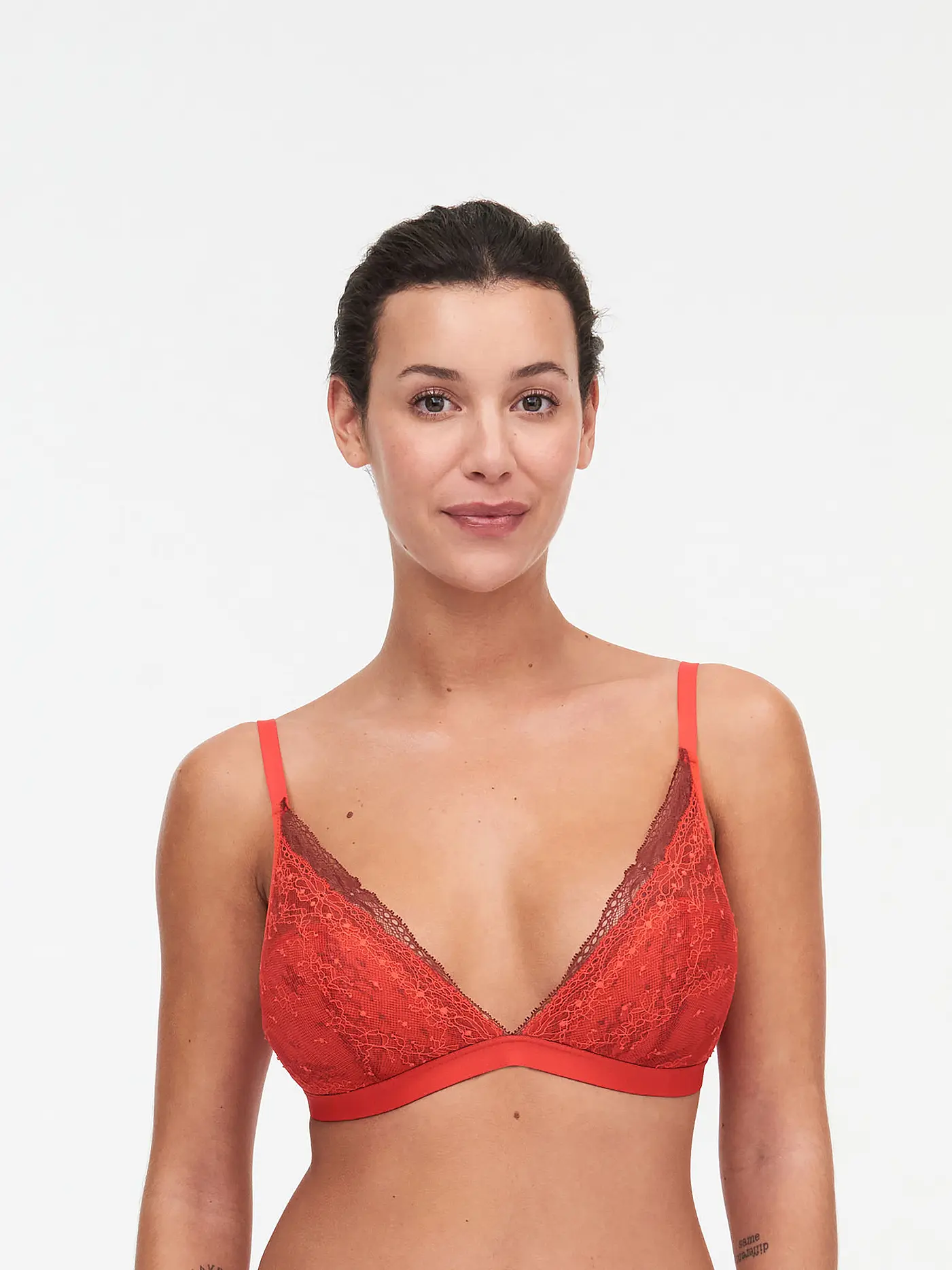 PASSIONATA | Triangel BH ohne Bügel bright poppy / fig | 